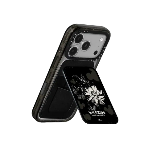 Mickey Mouse and Gothic Flower Snappy Cardholder Stand