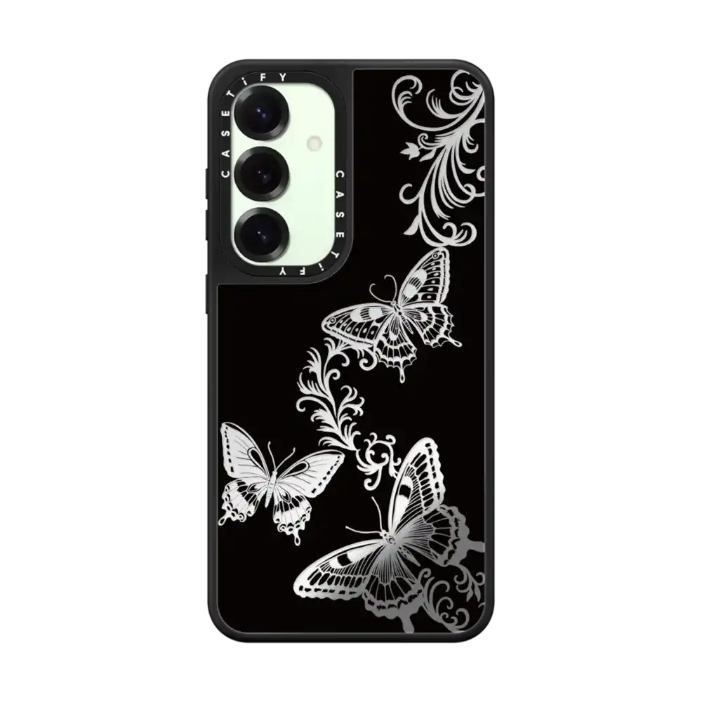 Mirror Ring Stand Case for iPhone 17 | Military Grade Protection