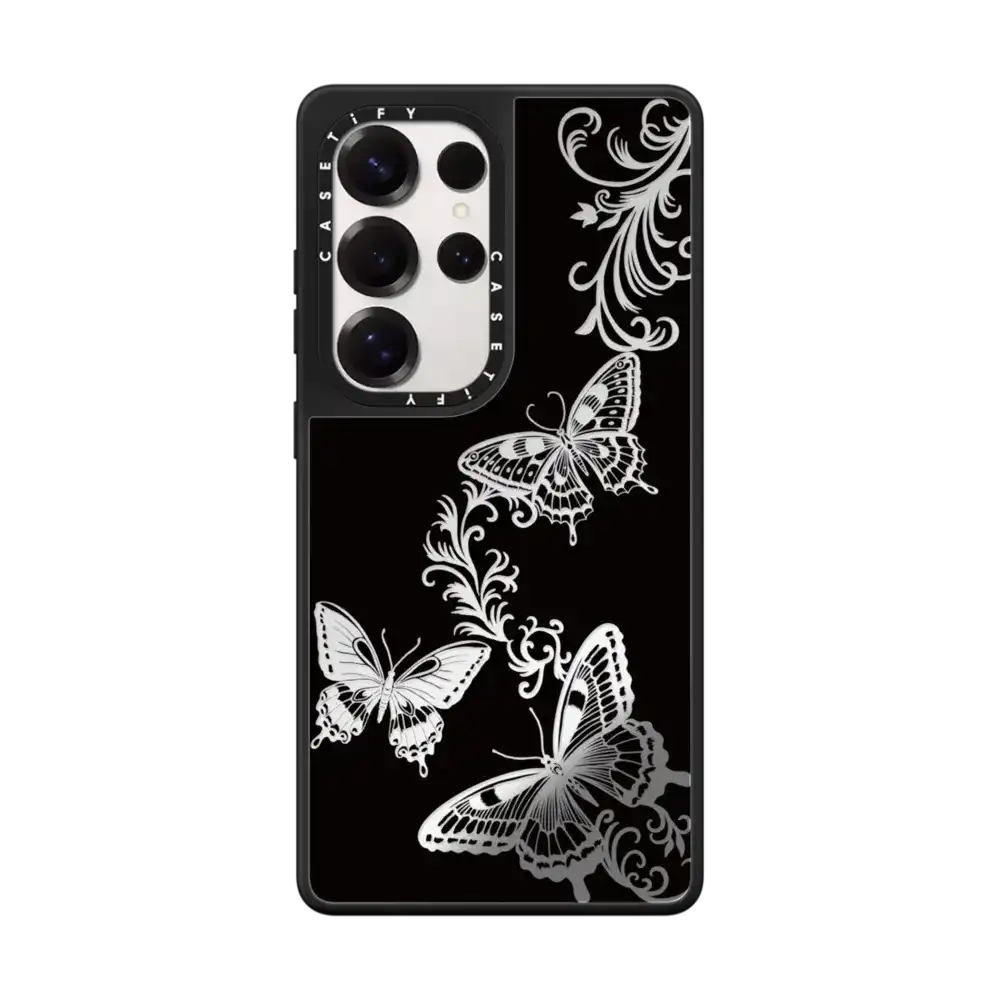 Mirror Ring Stand Case for iPhone 17 | Military Grade Protection