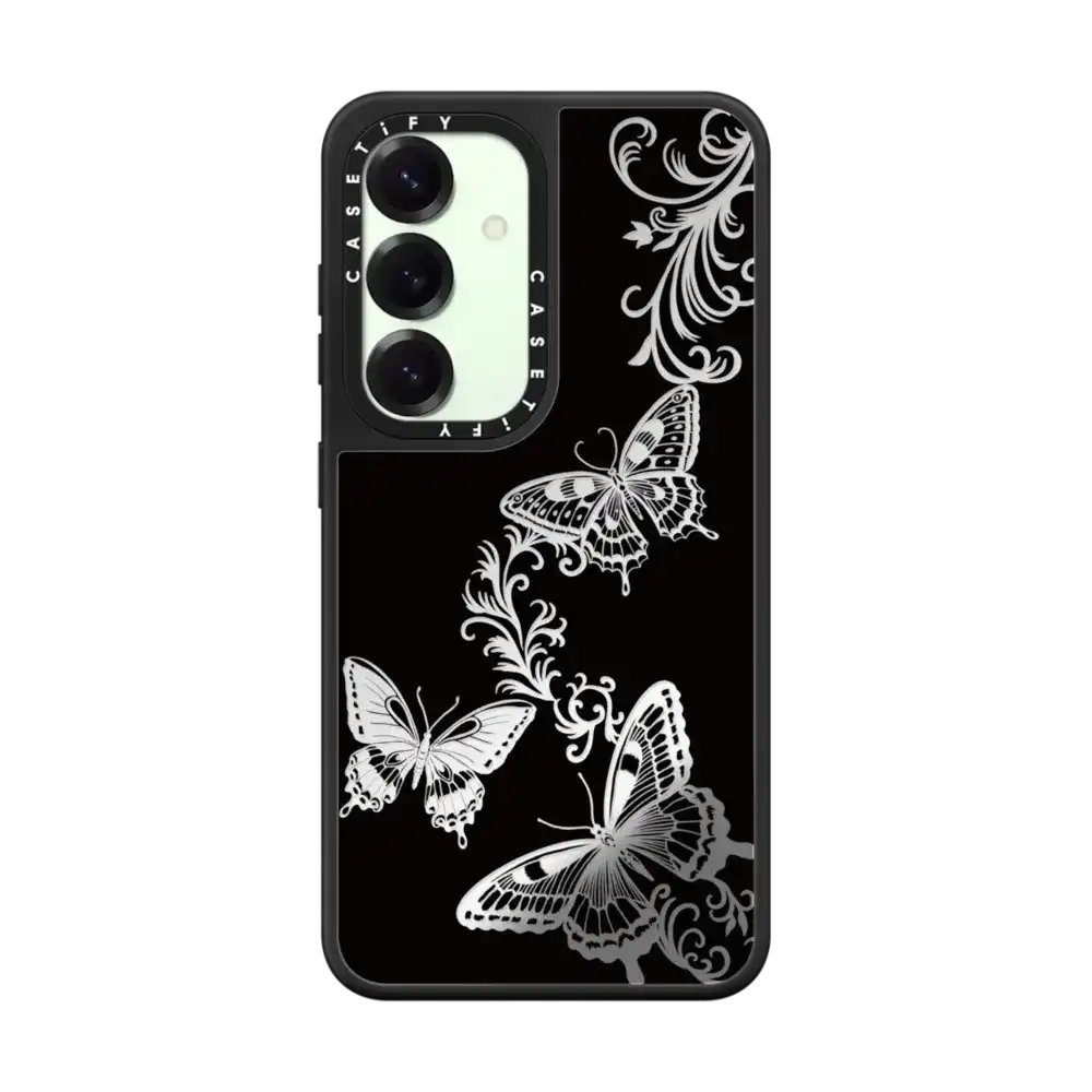Mirror Ring Stand Case for iPhone 17 | Military Grade Protection