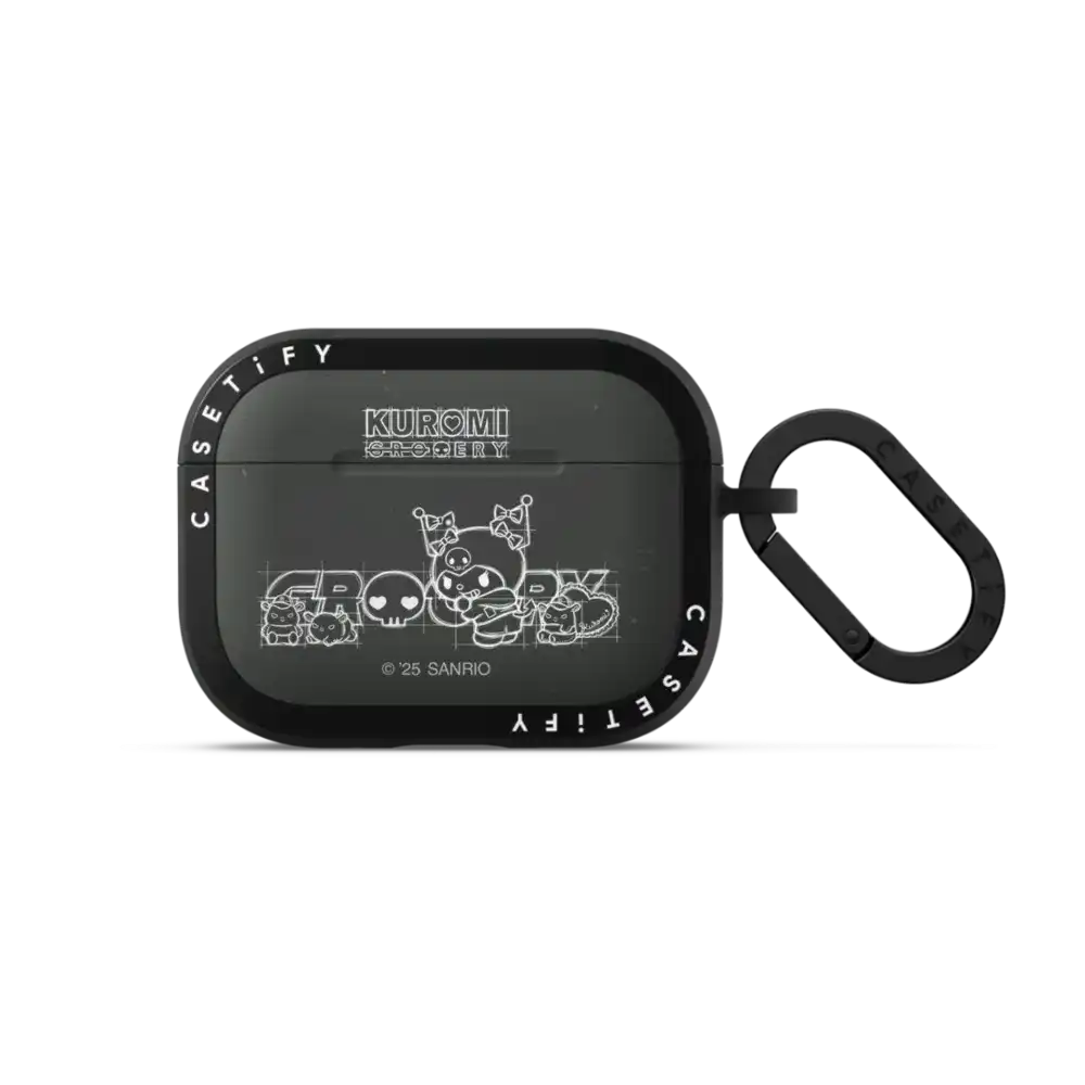 Grocery | Kuromi Earbuds Case - White Edition
