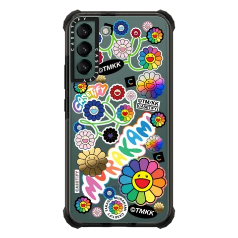 FLOWERS STICKER MANIA PHONE CASE