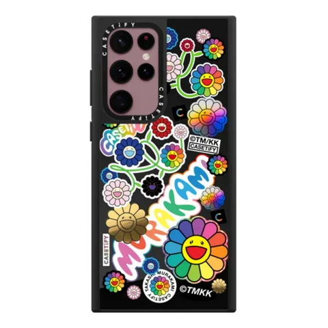 FLOWERS STICKER MANIA PHONE CASE