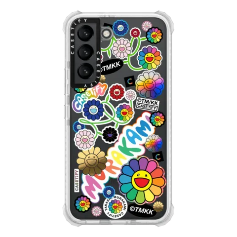 FLOWERS STICKER MANIA PHONE CASE