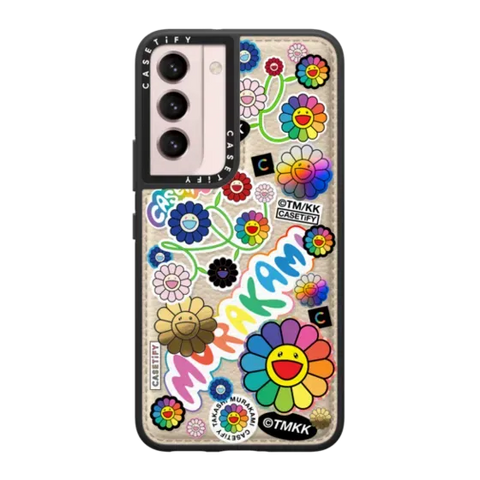 FLOWERS STICKER MANIA PHONE CASE