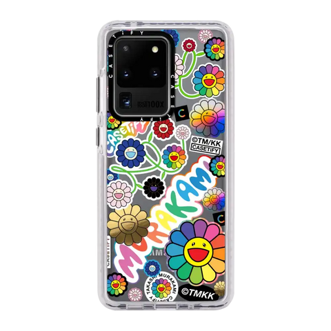 FLOWERS STICKER MANIA PHONE CASE