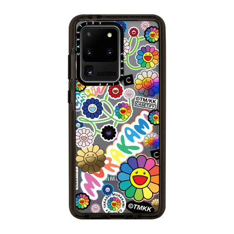 FLOWERS STICKER MANIA PHONE CASE