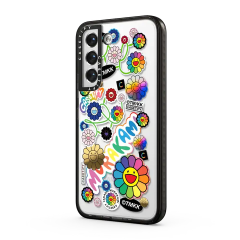 FLOWERS STICKER MANIA PHONE CASE