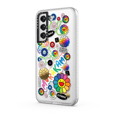 FLOWERS STICKER MANIA PHONE CASE