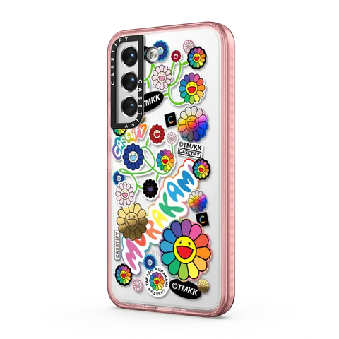 FLOWERS STICKER MANIA PHONE CASE