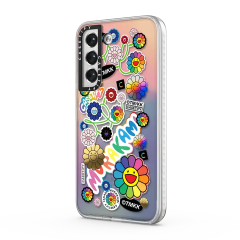 FLOWERS STICKER MANIA PHONE CASE