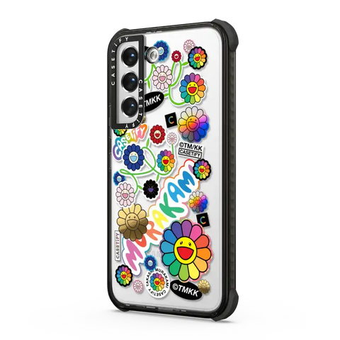 FLOWERS STICKER MANIA PHONE CASE