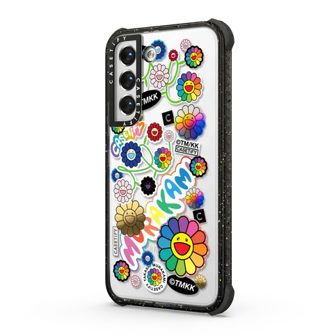 FLOWERS STICKER MANIA PHONE CASE