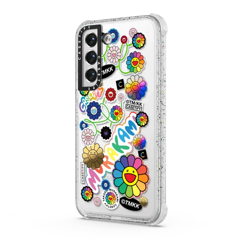 FLOWERS STICKER MANIA PHONE CASE