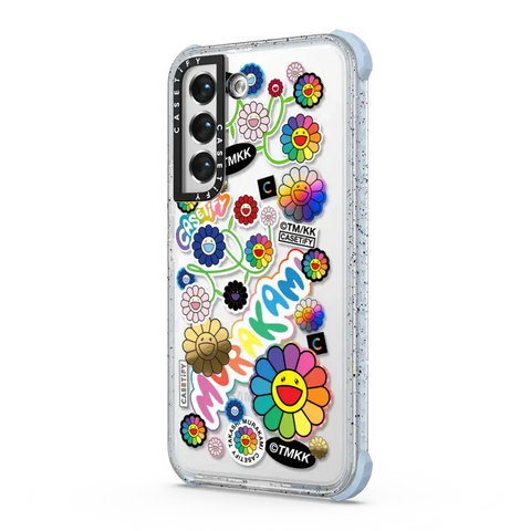 FLOWERS STICKER MANIA PHONE CASE