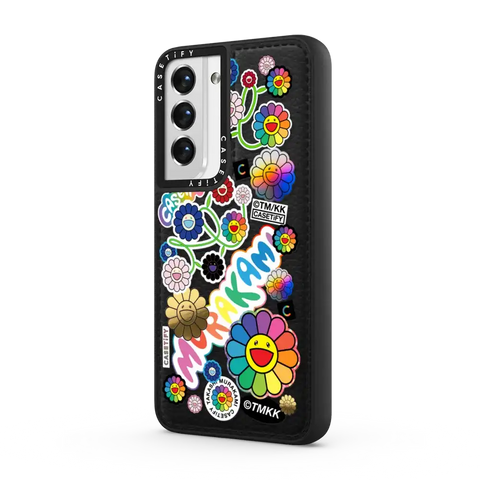 FLOWERS STICKER MANIA PHONE CASE
