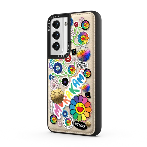 FLOWERS STICKER MANIA PHONE CASE
