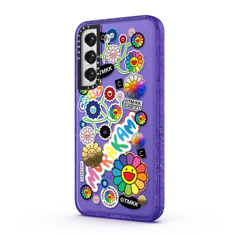 FLOWERS STICKER MANIA PHONE CASE