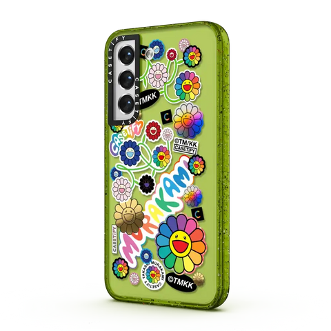 FLOWERS STICKER MANIA PHONE CASE