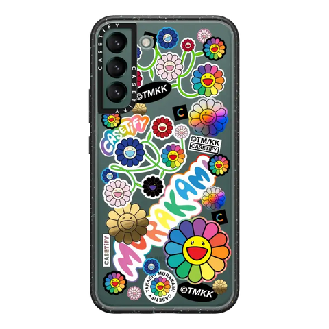 FLOWERS STICKER MANIA PHONE CASE
