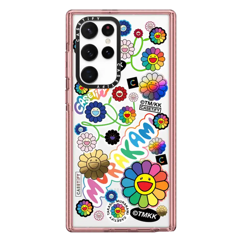 FLOWERS STICKER MANIA PHONE CASE