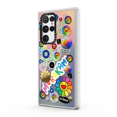 FLOWERS STICKER MANIA PHONE CASE