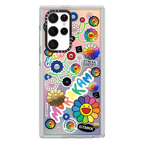 FLOWERS STICKER MANIA PHONE CASE