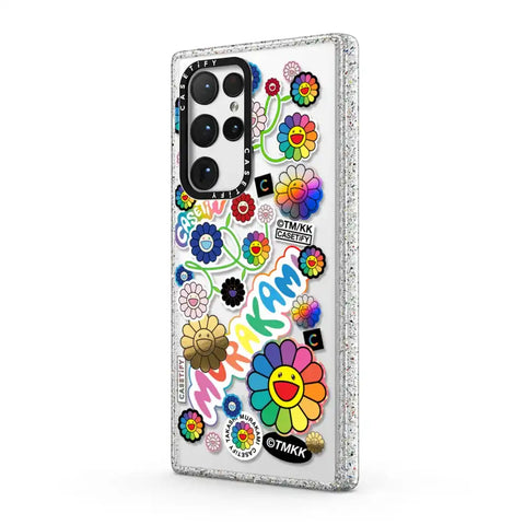 FLOWERS STICKER MANIA PHONE CASE