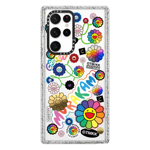 FLOWERS STICKER MANIA PHONE CASE