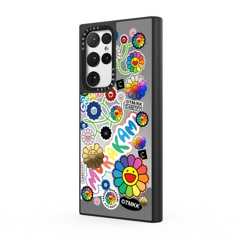 FLOWERS STICKER MANIA PHONE CASE