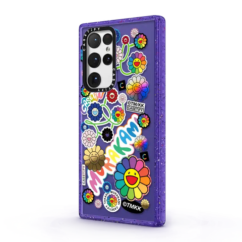 FLOWERS STICKER MANIA PHONE CASE