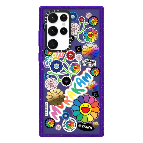 FLOWERS STICKER MANIA PHONE CASE