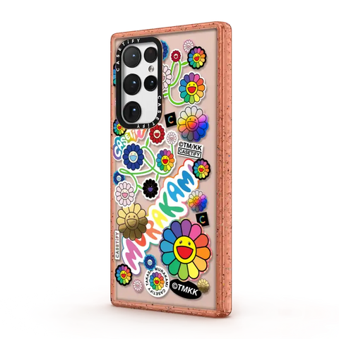 FLOWERS STICKER MANIA PHONE CASE