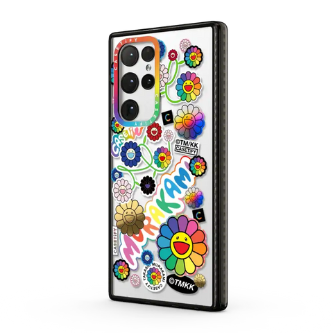 FLOWERS STICKER MANIA PHONE CASE