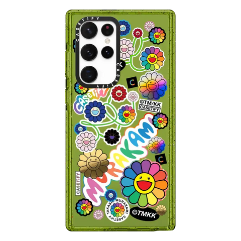 FLOWERS STICKER MANIA PHONE CASE