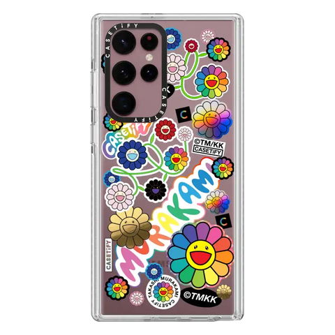 FLOWERS STICKER MANIA PHONE CASE