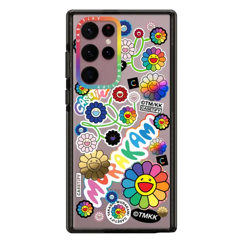 FLOWERS STICKER MANIA PHONE CASE