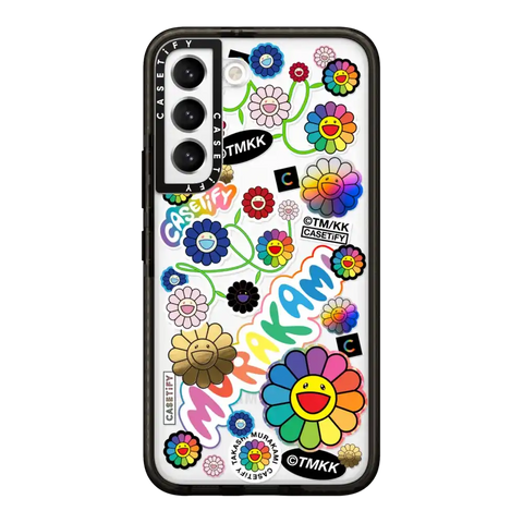 FLOWERS STICKER MANIA PHONE CASE