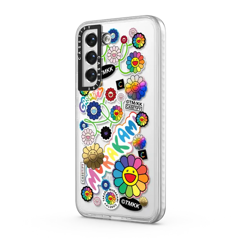 FLOWERS STICKER MANIA PHONE CASE