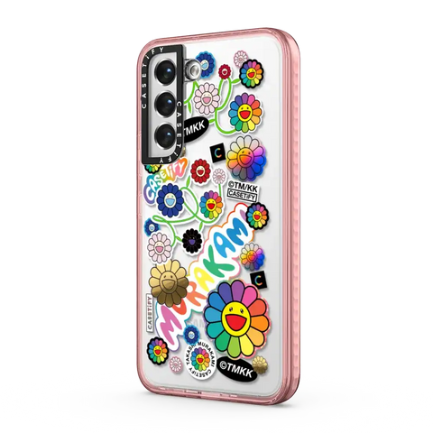 FLOWERS STICKER MANIA PHONE CASE