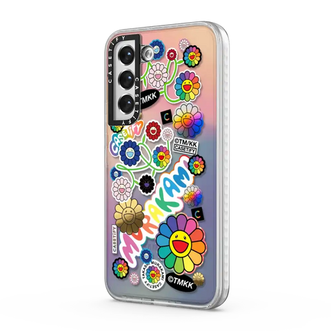 FLOWERS STICKER MANIA PHONE CASE
