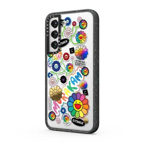 FLOWERS STICKER MANIA PHONE CASE