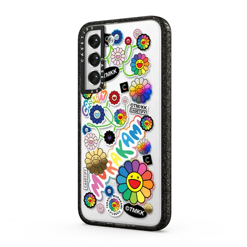 FLOWERS STICKER MANIA PHONE CASE