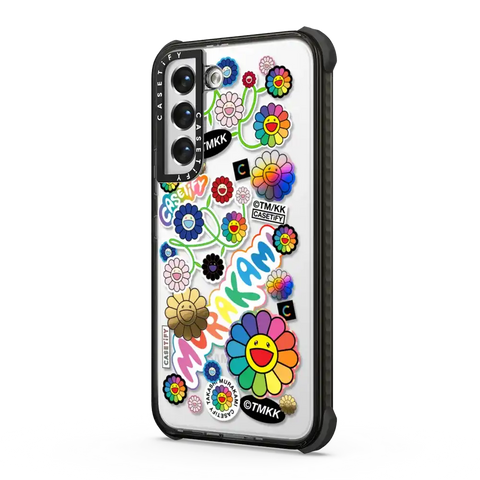 FLOWERS STICKER MANIA PHONE CASE