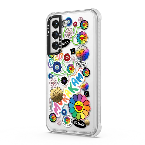 FLOWERS STICKER MANIA PHONE CASE