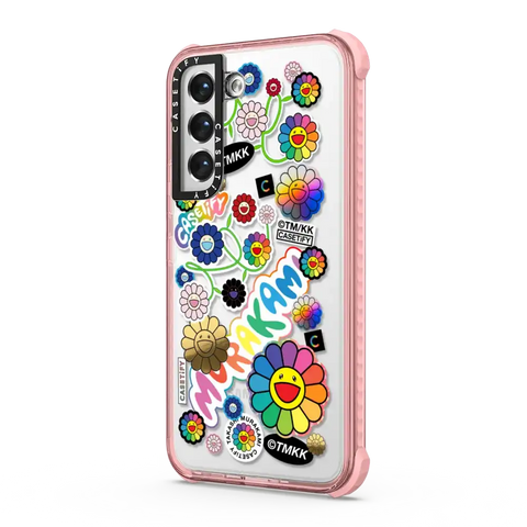 FLOWERS STICKER MANIA PHONE CASE