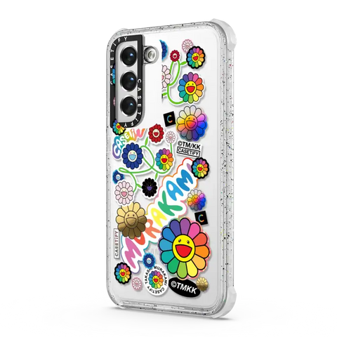 FLOWERS STICKER MANIA PHONE CASE