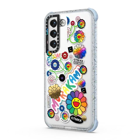 FLOWERS STICKER MANIA PHONE CASE
