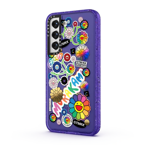 FLOWERS STICKER MANIA PHONE CASE