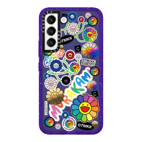FLOWERS STICKER MANIA PHONE CASE